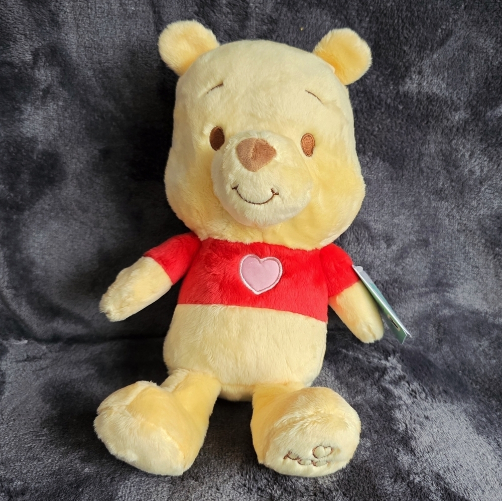 Disney Baby Winnie The Pooh Valentine's Christmas Easter Plush Baby Learning Toy